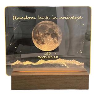 毕业伴手礼公司创意礼品定制出生那天的月亮送男生日礼物女生朋友