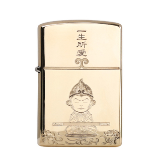 ZORRO佐罗官方旗舰店正品煤油打火机防风原铜一生所爱送男友礼物