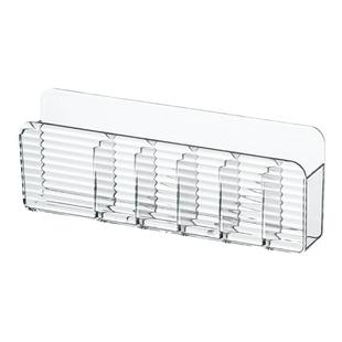 创意壁挂式口红收纳盒子面膜唇膏置物架眉笔指甲油镜柜门后收纳格