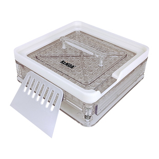 XENDA新导00#0#1#100孔200孔400孔透明胶囊壳填充板灌装器装粉器