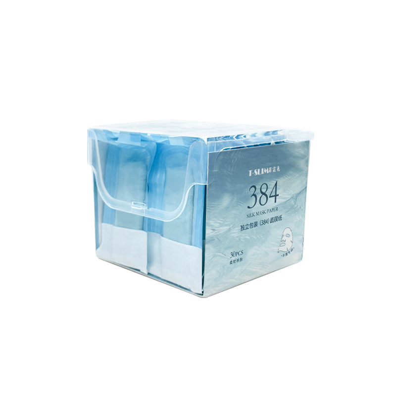 进口384 面膜纸一次性湿敷专用超薄日本蚕丝自制水疗敷脸灌肤水膜