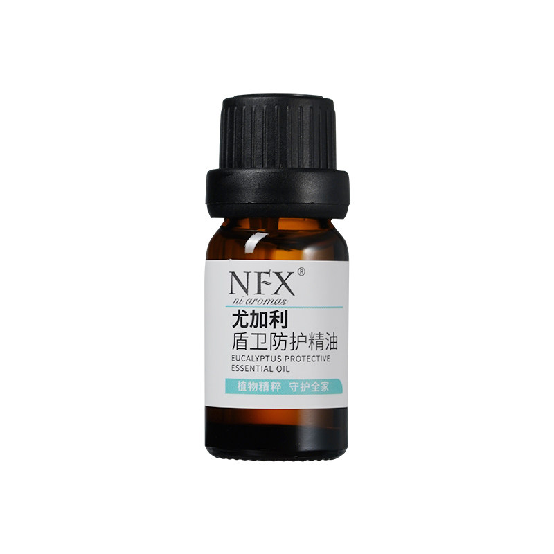 尤加利盾卫防护精油10ml天然温润植物香薰吸嗅按摩防护复方精油