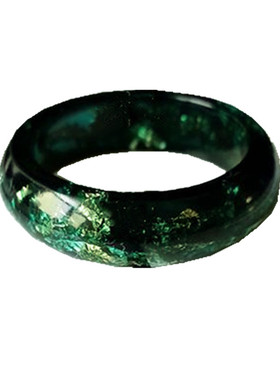 璨。水草墨绿金独立设计纯手工