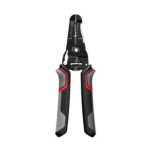 得力压接分线剥绕线钳电工钳拨线钳不锈钢多功能剪线钳压线钳子