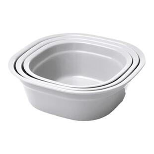 方形加厚塑料盆脸盆大号家用洗菜盆洗衣盆婴儿洗脚盆小盆子洗脸盆