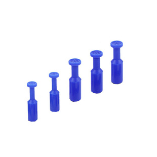 PP管塞快速接头堵头快插直通堵塞气动配件4塞子8/10/12mm气管管堵