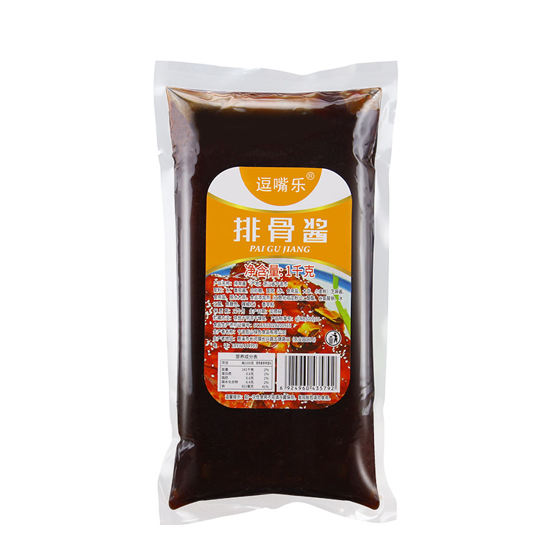 逗嘴乐排骨酱1kg 烤肉拌饭酱手抓饼专用酱腌制炒菜调味酱火锅蘸酱