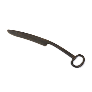 仿古铜宣纸裁纸刀 裁切文房四宝专用切纸刀铜器具书法用品赠礼品