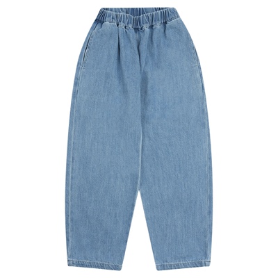 DK童装新款女男童复古水洗牛仔裤