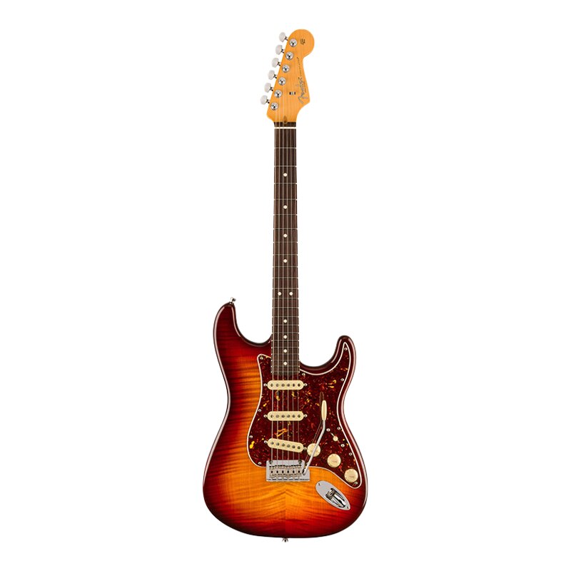 Fender 70周年纪念限量版美专二代 ST电吉他0177000864彗星渐变色