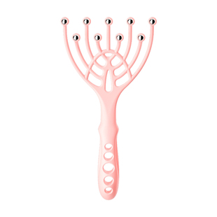 九爪头部按摩器五爪经络滚珠疏通抓挠头皮头发梳子解痒非灵魂提取