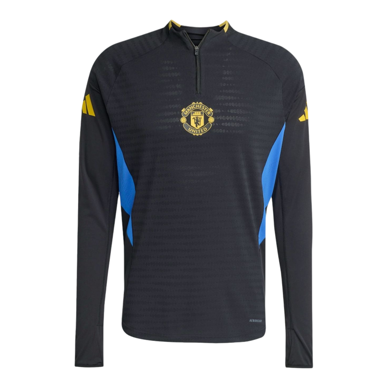 Adidas曼联球员版修身速干足球服