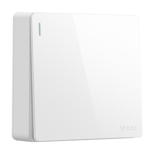 公牛一开单控开关明装墙壁面板1开单开双控多控家用86型双联电灯