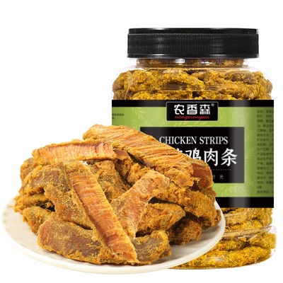 手撕鸡胸肉条高蛋白代餐零食