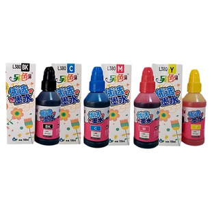 另色鬼连供墨水兼容爱普生L310墨水L313 L358 L351 383 L380 L455 L1300墨仓打印机672墨水喷墨染料填充100ML