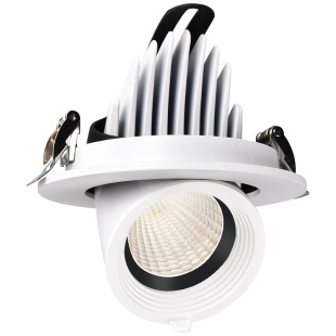 爱多辉象鼻射灯led天花灯客厅家用嵌入式背景墙小山丘照画灯7500