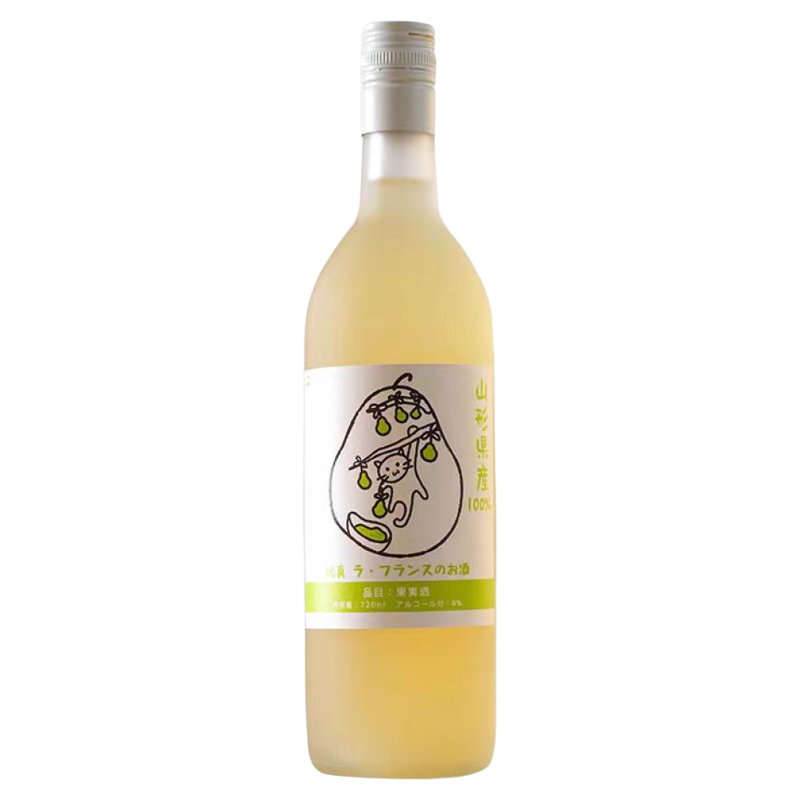 西洋梨酒日本进口果酒低度微醺酒
