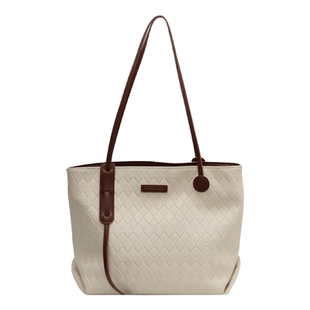 Clean Knоck爆款2026新款女包菱格托特包大容量单肩包百搭腋下包