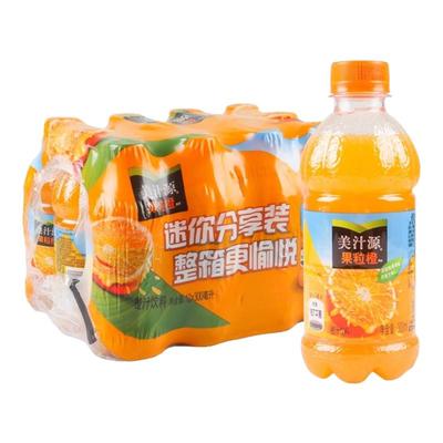 美汁源果粒橙300ml*6瓶装真果粒