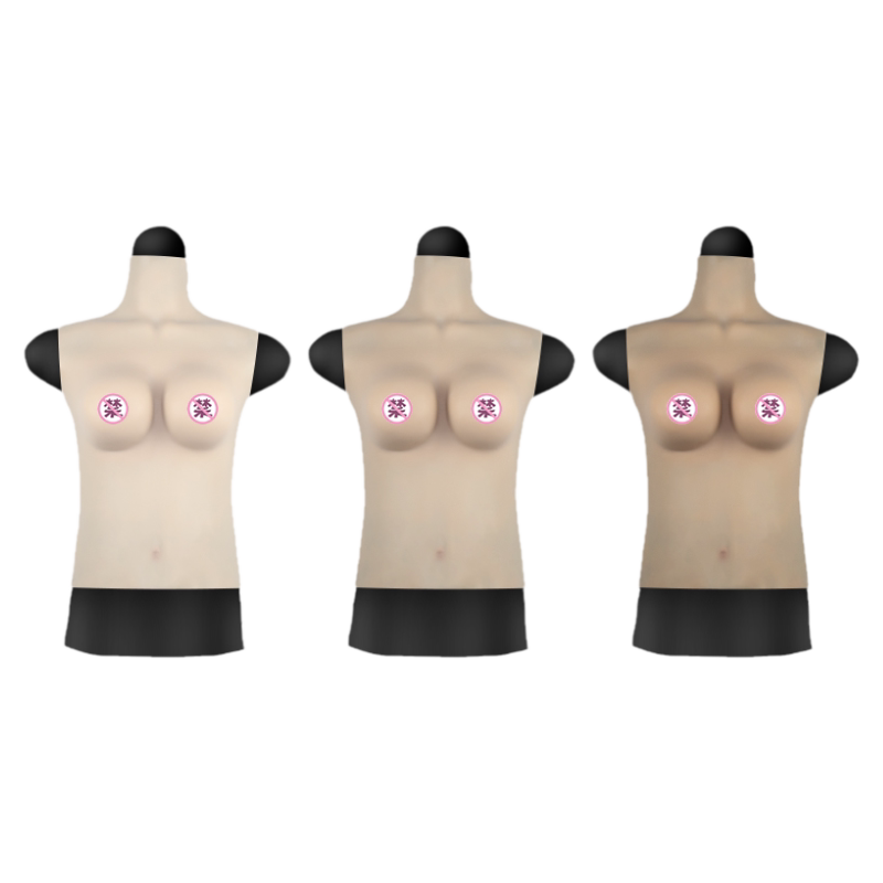 娅洛倩硅胶义乳男用变装假胸