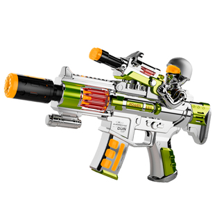 儿童玩具电动声光枪宝宝2男孩5小孩m4冲锋步枪3岁6左轮手抢喷雾