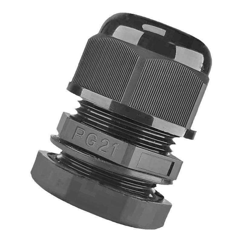 PA66尼龙阻燃防水电缆接头公制M型格兰头电缆防水盒连接器固定头