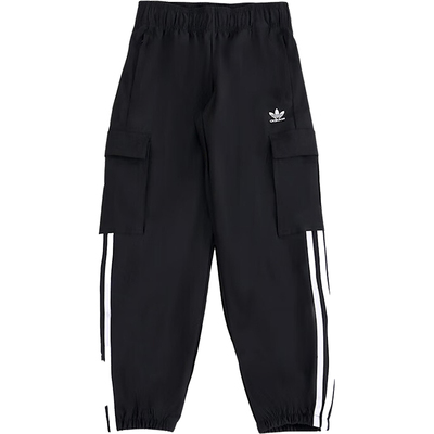Adidas/阿迪达斯正品三叶草大童宽松透气休闲运动裤IY7506