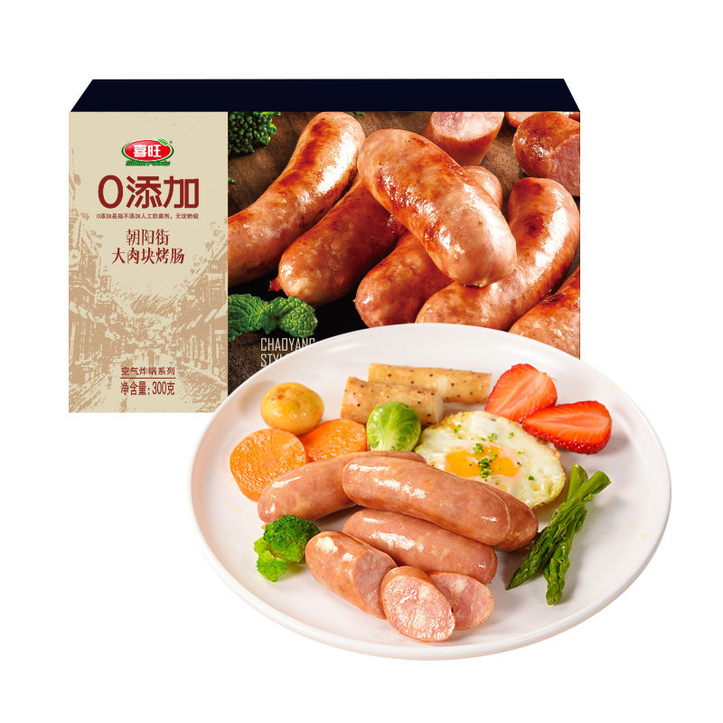 喜旺朝阳街大块肉烤肠300g