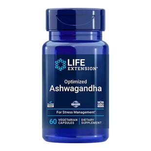 美国原装LifeExtension南非醉茄提取物Ashwagandha印度人参胶囊
