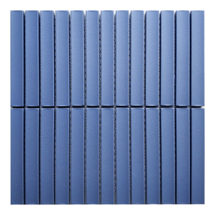 绿色磨砂质感凹面通体长条马赛克月牙面瓷砖浴室厨房吧台背景墙砖