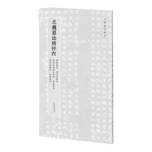 北朝墓志精粹四 崔猷墓志高道悦墓志高道悦妻李氏墓志步寿墓志贾思伯墓志王雍墓志上海书画出版社 毛笔书法篆刻高清名家字帖