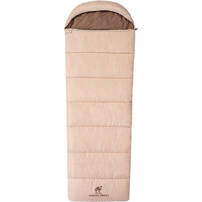 骆驼睡袋大人户外露营冬季加厚