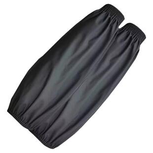 防油防水加长皮护袖防污耐脏劳保袖套男女厨房防脏袖头成人工作pu