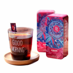 普克云南玫瑰普洱茶熟茶花茶独立小包装办公室茶包袋泡茶叶养生茶