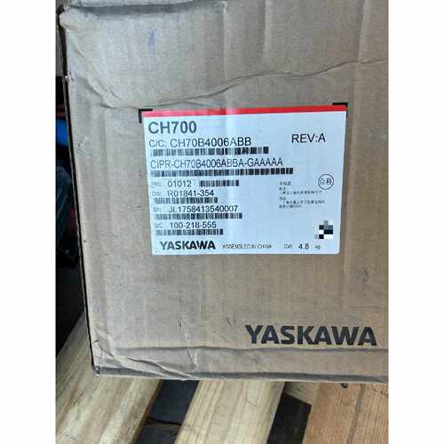 议价安川变频器型号CH70B4006ABB全新未使用仅开封未使用可维修