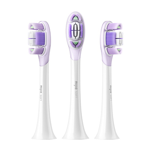小米官旗适用米家声波扫振电动牙刷系列 米家缓震呵护刷头3支装