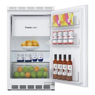 索伊超薄台下嵌入式冰箱办公室高贵风卧式冰箱内嵌橱柜冷藏86L