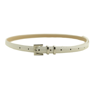 黑色潮酷简约细款腰带女韩版高级感百搭牛仔短裙显瘦小众皮带配饰