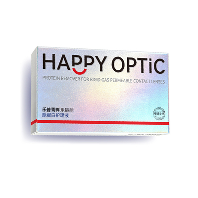 乐镜能ab液除蛋白角膜塑形镜ok镜护理液硬隐形眼镜深度洁净乐普