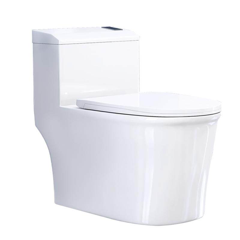 马桶坐便器家用虹吸式陶瓷抽水卫生间座便器小户型防臭坐厕静音