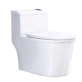 马桶坐便器家用虹吸式陶瓷抽水卫生间座便器小户型防臭坐厕静音
