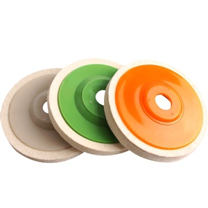 抛光羊毛轮金属石材角磨机打磨片