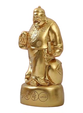 财神摆件开业庆典一本万利送财神摆件招财吧台收银台财神爷摆件