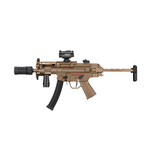 第二批盛烨MP5K升级款电动回膛空挂短突冲锋玩具枪真人cs男发射器
