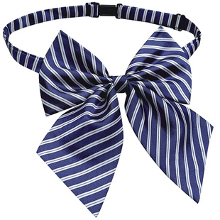 领花女职业银行空姐邮政工装衬衣领结酒店工作服免打系带蝴蝶装饰