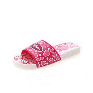 怀旧女士白底拖鞋塑料夏季经典居家轻便浴室防滑一字平底凉拖鞋