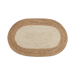 手工编织天然黄麻地垫入户进门玄关现代简约客厅卧室无胶环保地毯