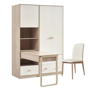 政府补贴全友家居蒙氏儿童房衣柜书柜一体现代简约男女孩衣柜组合