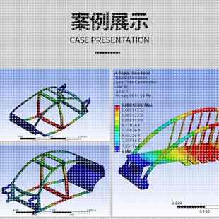 ABAQUS adams有限元 fluent comsol 彷真分析 workbench 代做ANSYS