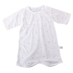 娃丽比宝宝睡袍纯棉薄款防踢被着凉神器男女睡裙婴儿连体衣睡袋夏